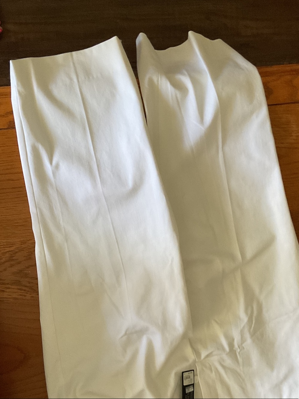 Lane Bryant White Cotton Smart Stretch pant. The Lena pant - Picture 3 of 5